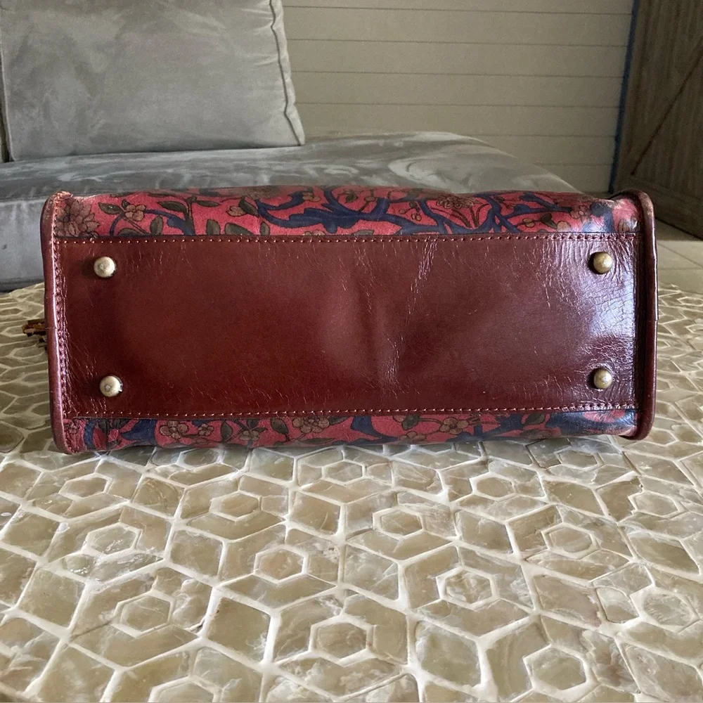 Patricia Nash Paris Vintage Tapestry Satchel